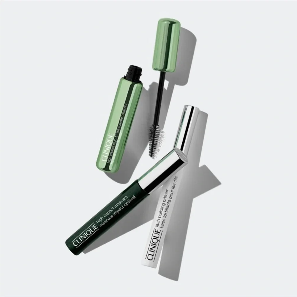 CLINIQUE NWT 3pc high impact lash line-cosmetic set -black